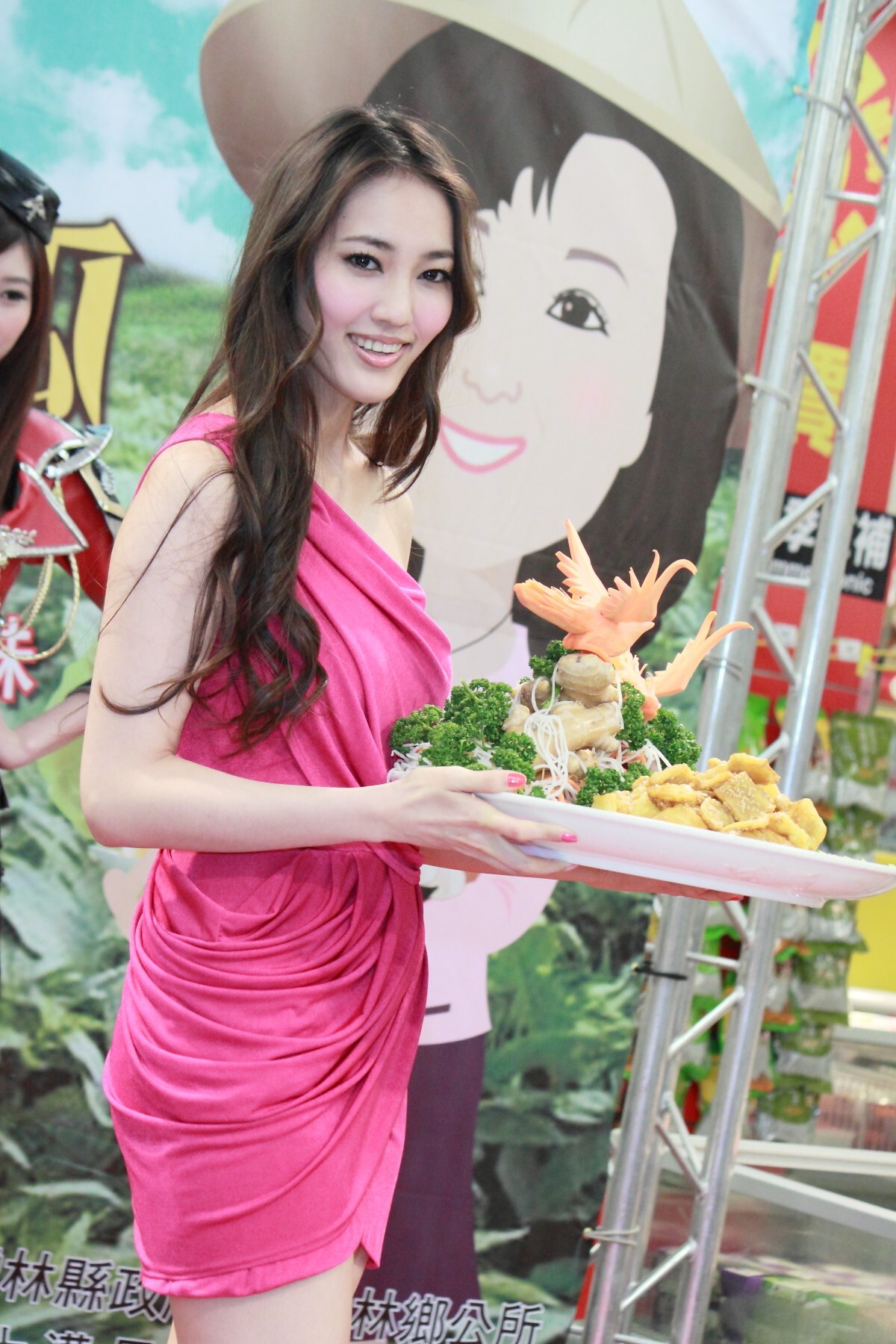 2012 瑤瑤&APPLE寫真書簽書會　雲林健康農業週　家樂福熱鬧開跑